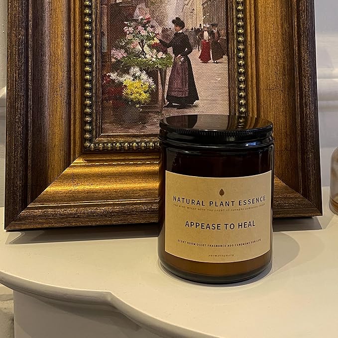 Coconut Milk Fragrance Scented jar Candles for Women Jar Candle 7oz Burns 30 Hours. Handmade Soy Wax Healing Candle Ideal for Bedroom, Kitchen, Bath