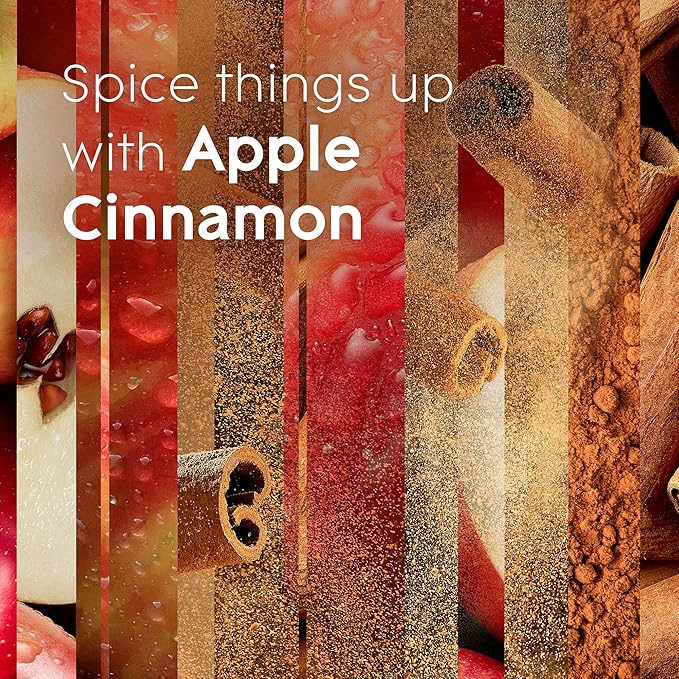 Glade PlugIns Refills Air Freshener, Scented and Essential Oils for Home and Bathroom, Apple Cinnamon, 3.35 Fl Oz, 5 Count