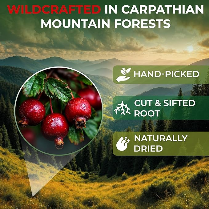 4 oz. Hawthorn Root Herbal Tea (Crataegus L.) - 113g Pigweed Herb Tea Espino Blanco