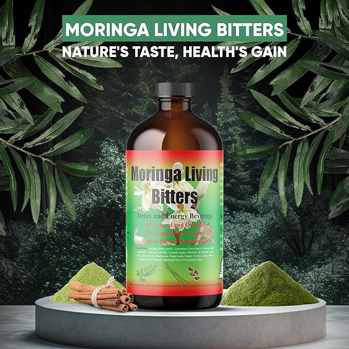 HERBOGANIC Moringa Living Bitter 16oz