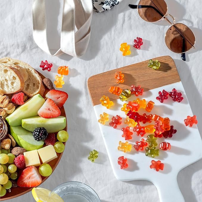 Black Forest Gummy, Bears, Fruit Flavor, Deliciously Juicy, Made with Real Fruit Juice, 22 oz (Pack of 2)