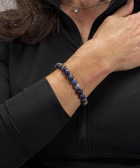 Cherry Tree Collection - Small, Medium, Large Sizes - Gemstone Beaded Bracelets For Women and Men - 8mm Round Beads