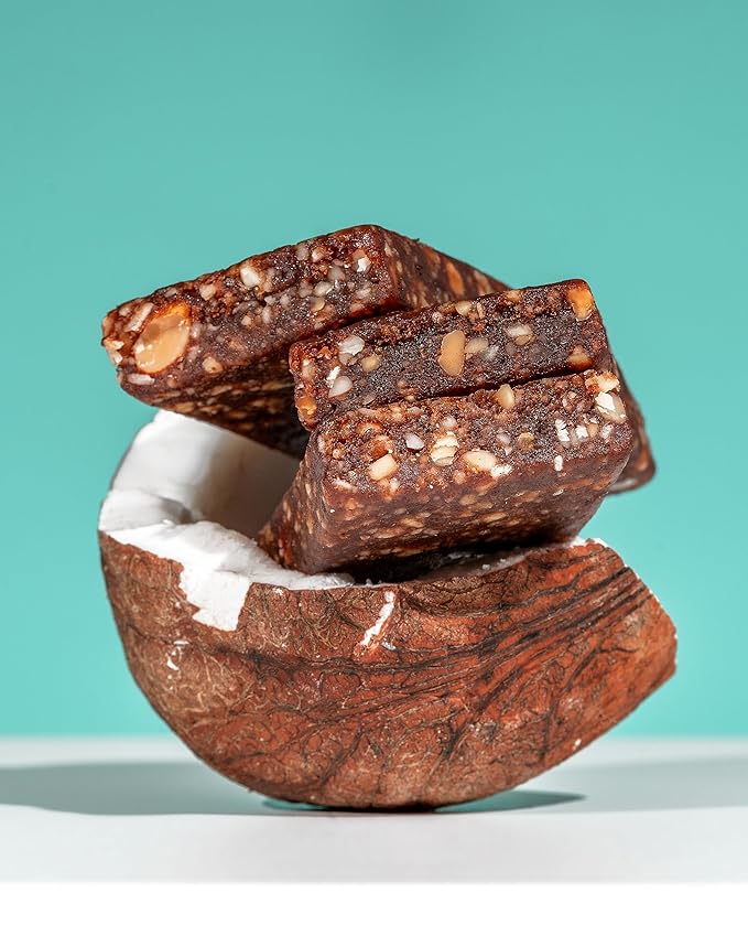 JONESBAR USDA Organic Fruit & Nut Bar, Non-GMO, Kosher, Vegan, Gluten Free, Simple Snack (Coconut Almond, 1 Bar (Pack of 1))