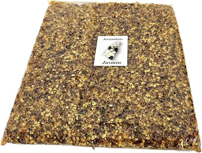 Holy Land Market Jerusalem Crushed and Sealed Flower Incense from The Holy Land (Jasmine, 16 Ounces)