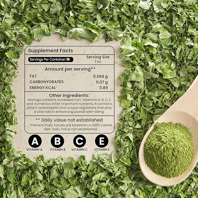 HERBOGANIC Moringa Living Bitter 16oz