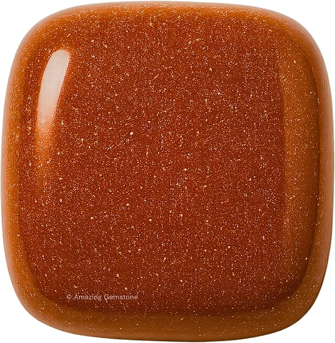 Amazing Gemstone Red Goldstone Crystals and Healing Stones Tumbled - 1000+ Carats Red Goldstone Stone, Natural Healing Stones for Energy Balance, Stress Relief - Premium Polished Gems Rocks