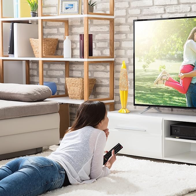 Jambo 16-Inch Rainbow Glitter Lamp I Beautiful Liquid Lamp I Entertaining for Adults and Kids I Perfect Holiday Gift