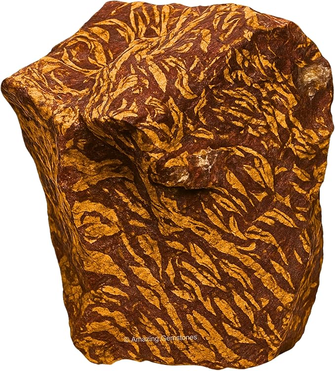 Amazing Gemstone 2 Pieces, Mariyam Jasper Raw Crystals and Healing Stones, Natural Rocks for Tumbling and DIY Raw Stones and Crystals