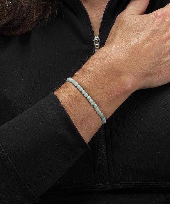 Cherry Tree Collection - Small, Medium, Large Sizes - Gemstone Beaded Bracelets For Women and Men - 4mm Round Beads