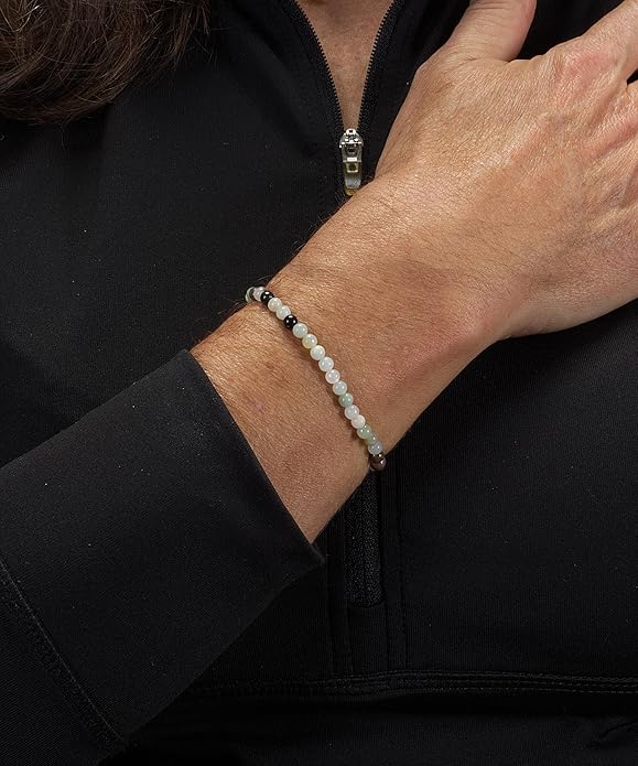 Cherry Tree Collection - Small, Medium, Large Sizes - Gemstone Beaded Bracelets For Women and Men - 4mm Round Beads