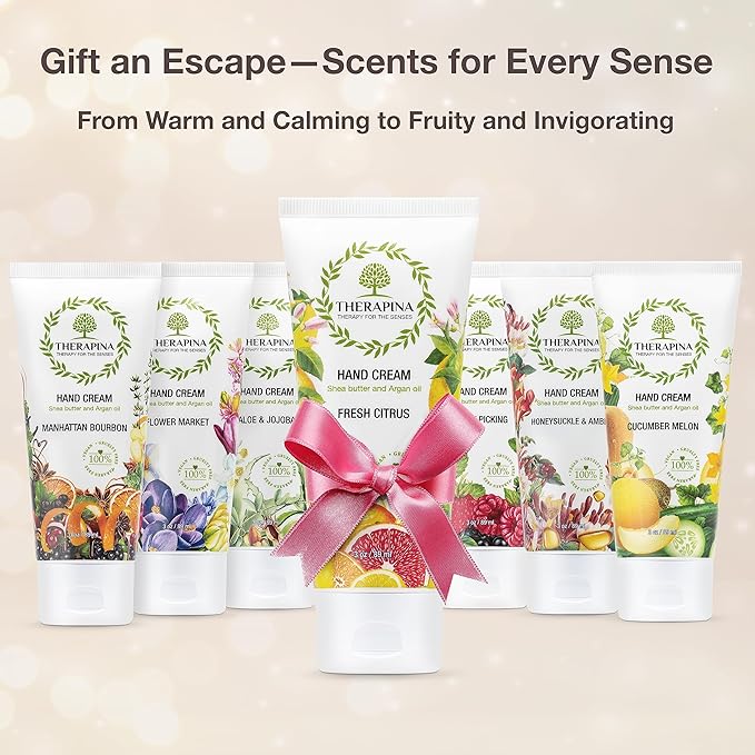 Aromatherapy Hand Cream for Dry Skin – Shea Butter Hand Cream for Women and Men with an Awakening, Long-Lasting Fresh Citrus Scent – Vegan Hand Cream Lotion for Dry Skin, 3 Oz.