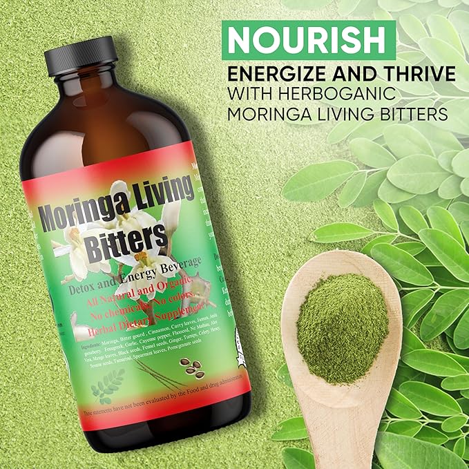 HERBOGANIC Moringa Living Bitter 16oz