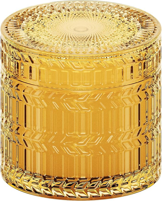 Fall Candles, Wild Warm Vanilla Scented, 7.4 oz, Crackling Wood Wick Candle for Home Scented, Natural Candles Non Toxic, Long Lasting-Clean Burn,Decorative Candle Gift for Women