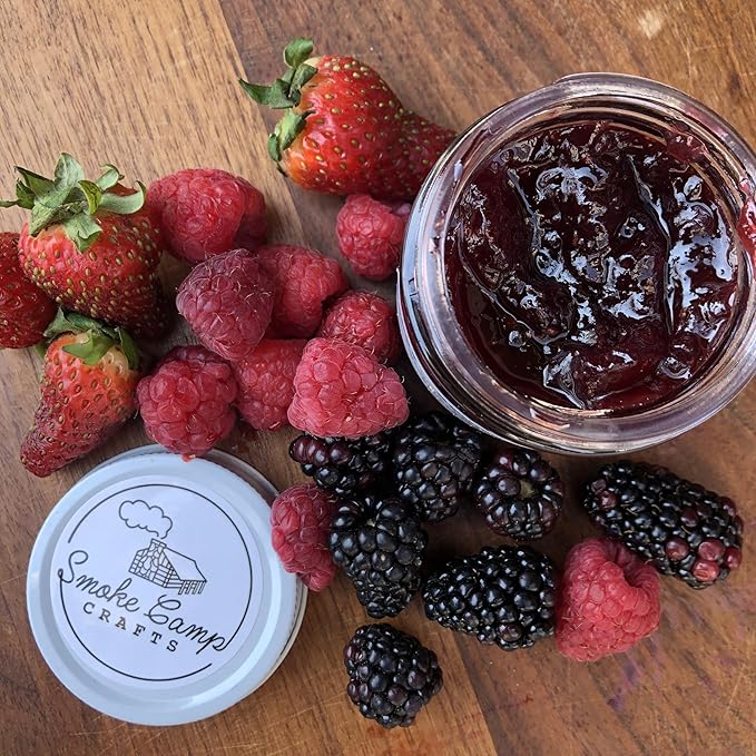 Berry Berry Berry Jam, 5 oz - Craft, Gourmet, Unusual Jams & Jellies Made in West Virginia, USA