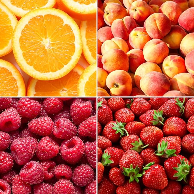 Aroma from Nature Wellness Collection Candle, 12 oz, 2 Cotton Wicks, Tangerine Pomegranate, Large Painted Jar