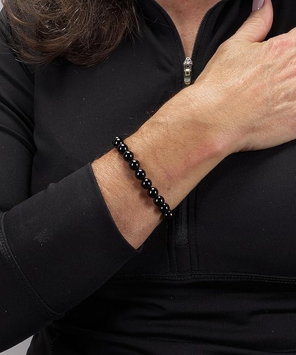 Cherry Tree Collection - Small, Medium, Large Sizes - Gemstone Beaded Bracelets For Women and Men - 8mm Round Beads