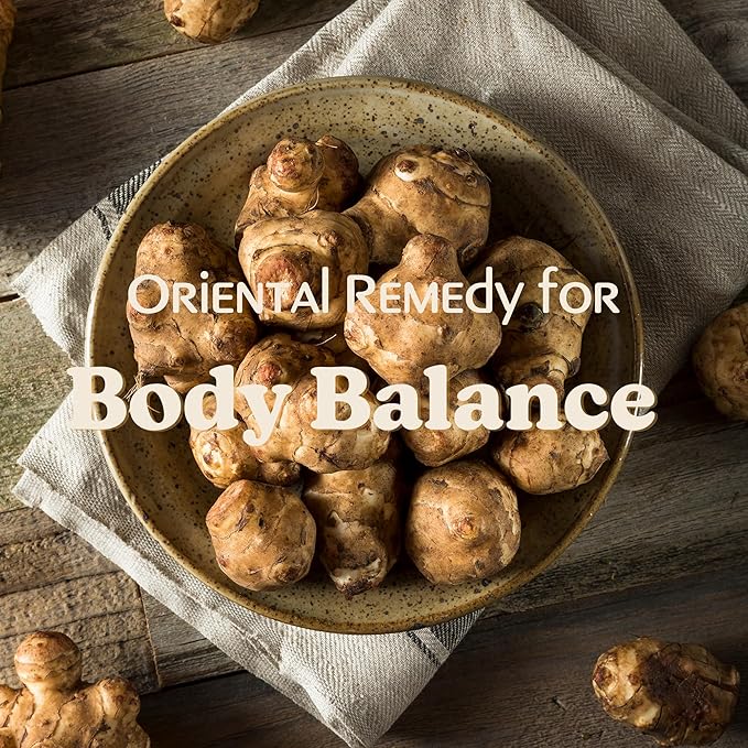 DALAMHARI Jerusalem Artichoke Tea 30T | Inulin Rich Post Meal & Sugar Balance Functional Tea | Korean Hand-Roasted Sunchoke Te De Alcachofa | Cold Brew Ready Triangle Teabags | Smooth Move & Colon Broom Alternative