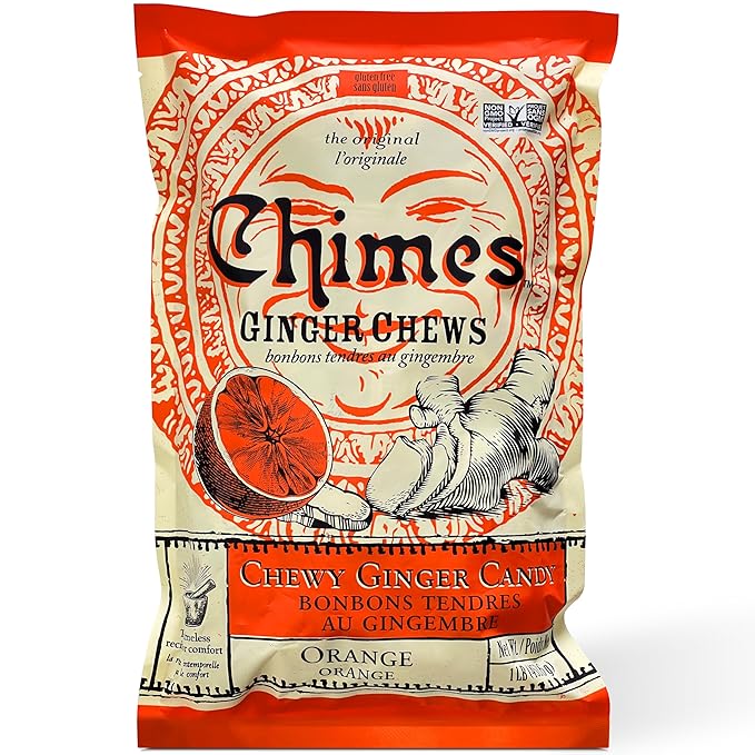 Chimes Orange Ginger Chews, 16 Ounce (Pack of 1)