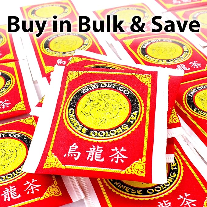 Authentic Restaurant-Grade Oolong Tea Bags, Premium Chinese Tea Sachets for Hot or Iced Caffeinated Drinks, Semi-Fermented Drink for Detox, Health, Diet and Energy, 9.3 Ounce (Pack of 150).