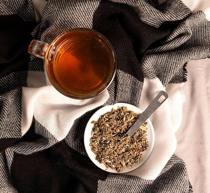 Organic Positively Botanicals Company, Mugwort, Herbal Tea Loose Leaf Botanical, 16 Ounce