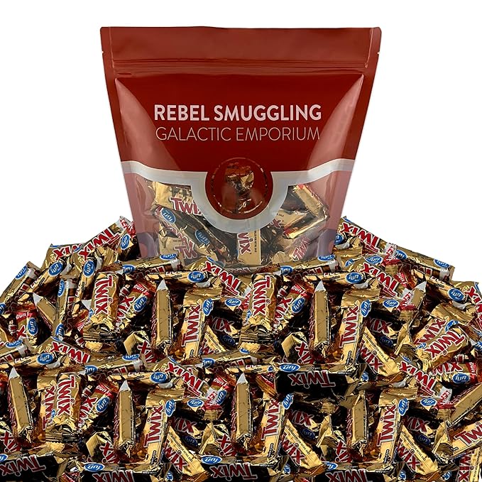 Caramel Chocolate Fun Size Candy Bars Bulk 2LB Bag by Rebel Smuggling Galactic Emporium