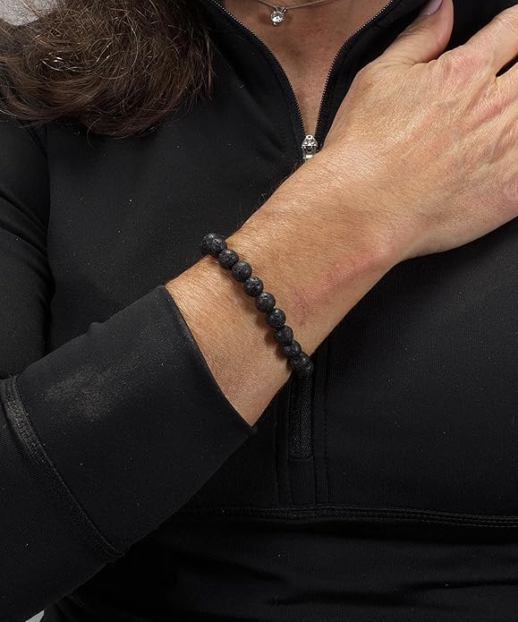 Cherry Tree Collection - Small, Medium, Large Sizes - Gemstone Beaded Bracelets For Women and Men - 8mm Round Beads