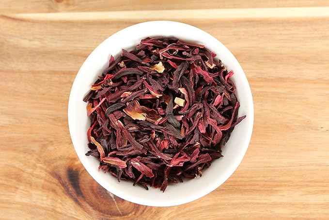 Anthony's Organic Hibiscus Flowers, 1 lb, Cut & Sifted, Gluten Free, Non GMO, Non Irradiated, Keto Friendly