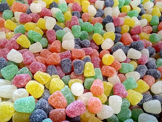 Emporium Candy Zachary Assorted Spice Drops - 2 lbs of Fresh Delicious Sweet Sugar Sanded Cinnamon Clove Anise Spearmint Sassafras Wintergreen Gumdrops, Red