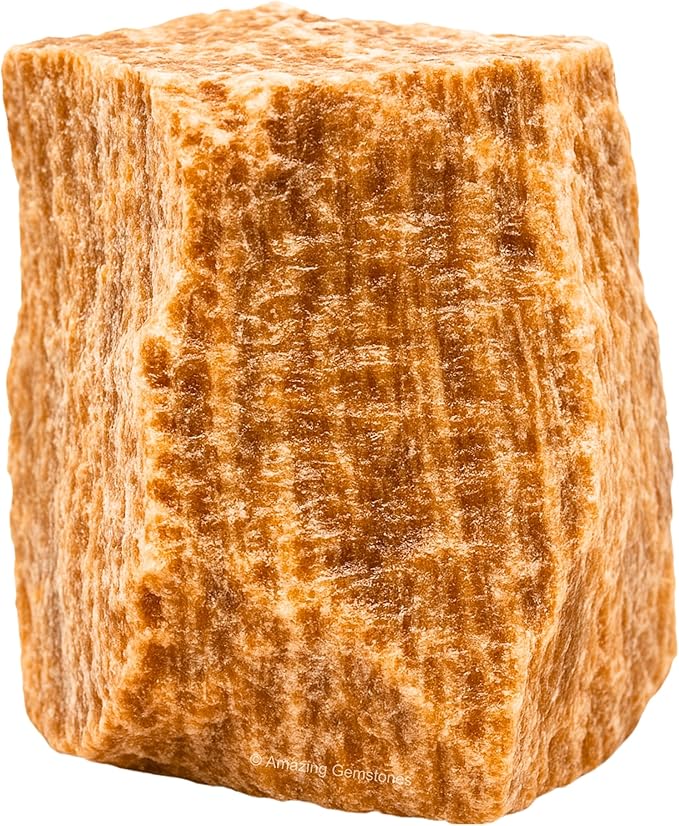 Amazing Gemstone Aragonite Raw Crystals and Healing Stones, Natural Rocks for Tumbling - DIY Raw Stones and Crystals, 2 Pieces