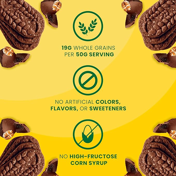 belVita Breakfast Bars Biscuits, Chocolate, 30 Total Packs, 6 Boxes (4 Biscuits Per Pack)