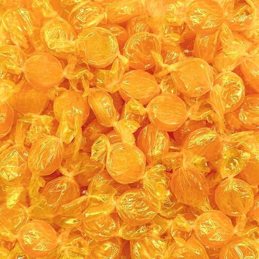 Butterscotch Hard Candy Disks - 1 lbs - Butter Scotch Flavored Old School Classic Hard Candies - American Vintage Candy Snack Assortment - Individually Wrapped, 16 oz.