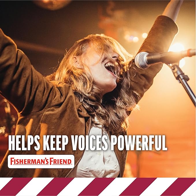 Fisherman's Friend Cough Drops, Cough Suppressant and Sore Throat Lozenges, Sugar Free Cherry, 6.9mg Menthol, 240 Drops (6 Packs of 40)