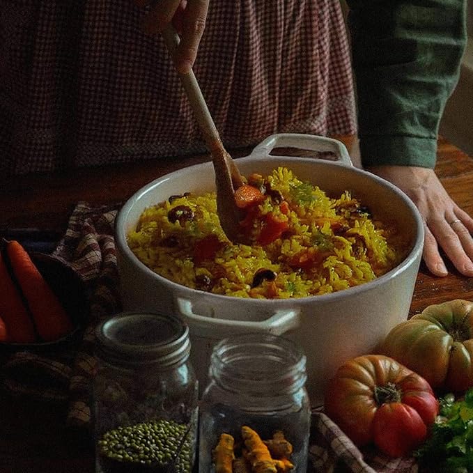 Aryaa Organic Kitchari Rice Mix - Vegan One Pot Meal with Organic Basmati Rice, Mung Dal, Red Lentils & Spices - Gluten-Free, Non-GMO Kitchari for Detox, Easy to Digest, Instant Healthy Meal