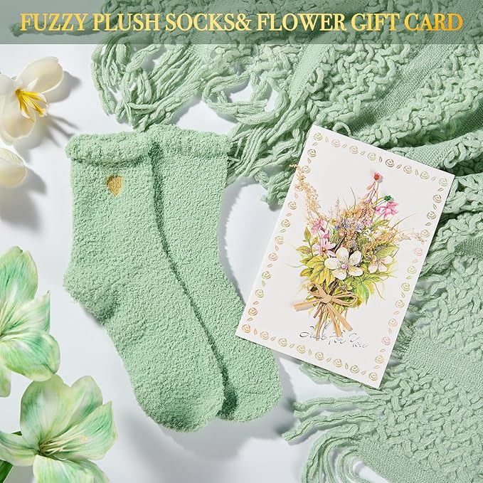 Birthday Gifts for Women Spa Gift Basket with Luxurious Blanket, Mom Christmas Gifts for Women Her Wife Grandma Sister Friends, Self Care Package Get Well Soon Sympathy Gift Baskets