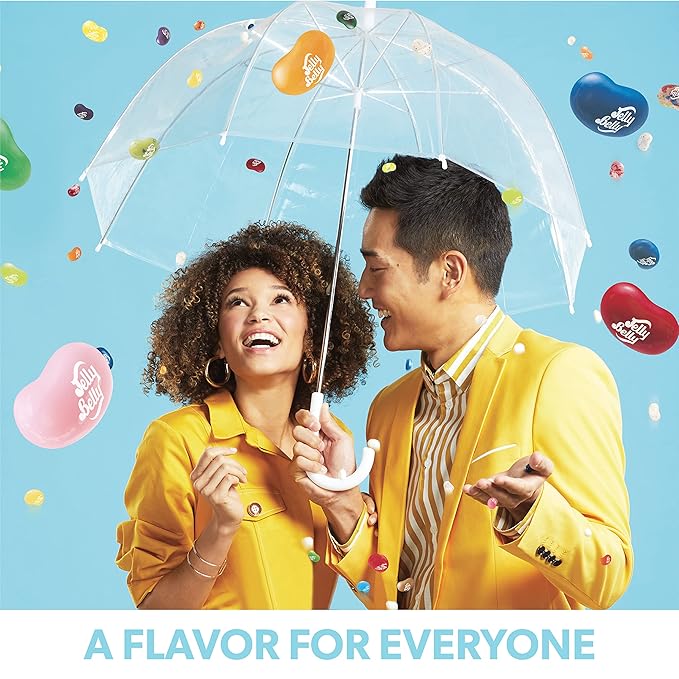 Jelly Belly Fruit Bowl 16 Flavors Jelly Beans - 1 Pound (16 Ounces) Resealable Bag - Genuine, Official, Straight from the Source
