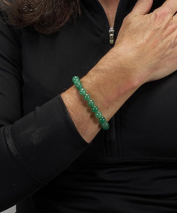 Cherry Tree Collection - Small, Medium, Large Sizes - Gemstone Beaded Bracelets For Women and Men - 8mm Round Beads