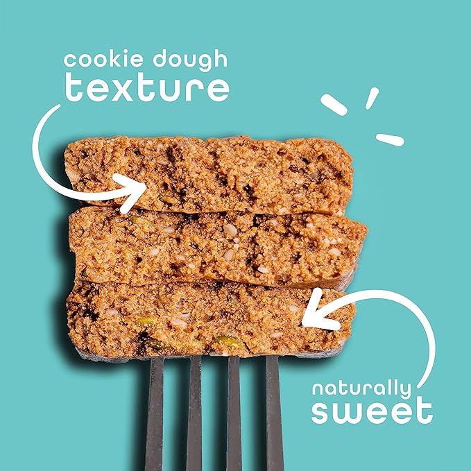 Feel Vegan Protein Bars | Vanilla Spice | Keto | Gluten Free | Organic | Kava | 15g Protein | Low Carb | Dairy Free | Grain Free | Soy Free | Nut Free | Low Sugar | Non GMO - 10 Pack