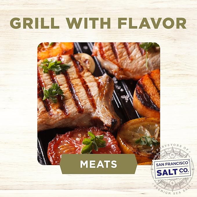 French Grey Sea Salt 2 lb. Bag Coarse Grain - Sel Gris by San Francisco Salt Company