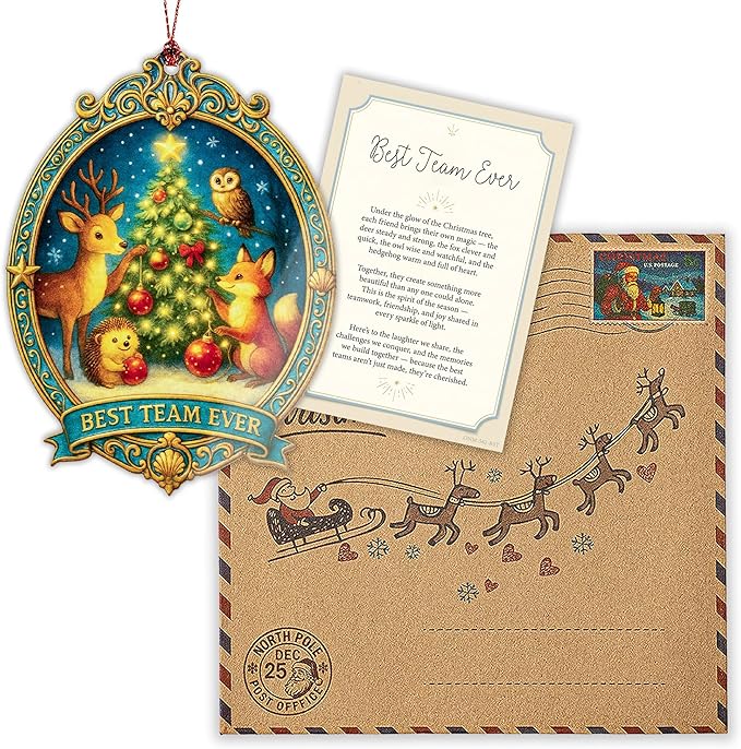 Christmas ornament 2025 - Vintage Christmas ornament - Acrylic xmas ornament - Art ornament - Christmas ornament 2025 - Suncatcher Effect window hanging - car hanging accessories