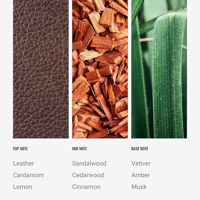 Hotel Collection - My Way Single Wick Classic Candle - Hotel Inpsired Luxury Candle - 90 - Hours Burn Time - Hints of Oud Wood, Leather, and Sandalwood - 14 oz - Black