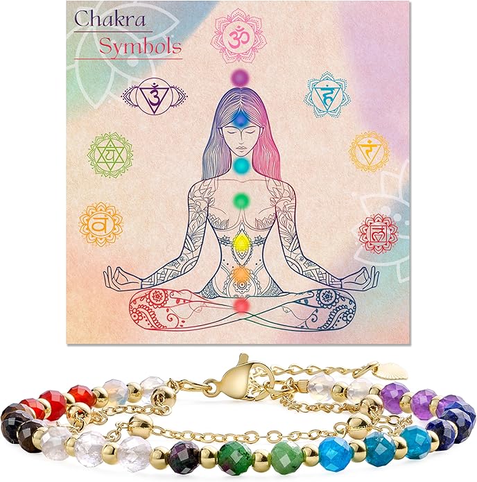 Farfume Crystal Bracelet Beaded Bracelets for Women 4mm Natural Stone Beads Gemstone Handmade Anxiety Jewelry Gifts