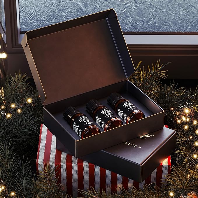 AirScent Pumpkin Spice Diffuser Oil 3 Pack Gift Set - 10 mL, 0.34 fl oz Premium Fragrance Oil Set for Ultrasonic and Waterless Diffusers and Crafting - 3 Pumpkin Spice Blends