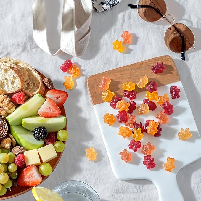 Black Forest Organic Gummy Bears Candy, 8 Ounce Bags (Pack of 6)