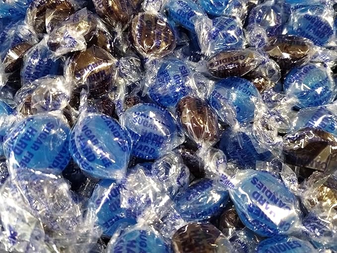 Sugar Free Assorted Mixed Berry Hard Candy Buttons - 1 lb of Fresh Delicious Individually Wrapped Blackberry Raspberry Candy