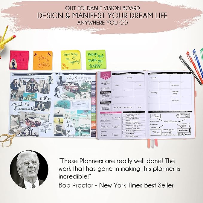 2025-2026 Planner Weekly and Monthly | 16-Month Life Planner to Increase Focus & Productivity | Reduce Overwhelm & Achieve Your Biggest Goals | Include Gift Box & Stickers | Sep 2025-Dec 2026