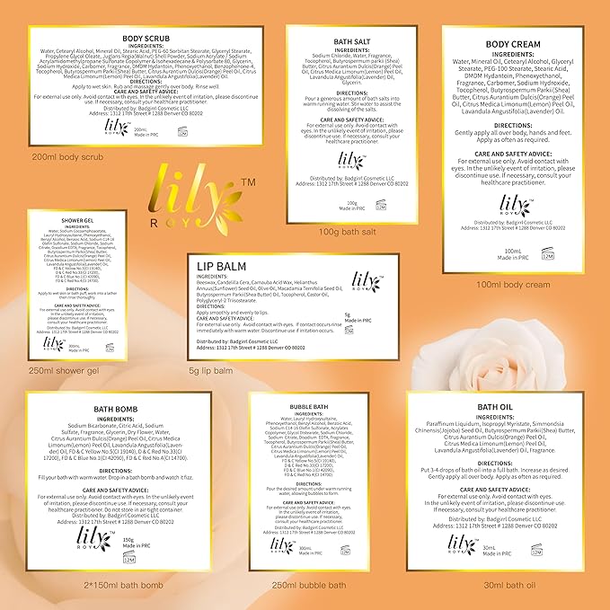 Mothers Day Gifts for Mom - Luxury 10-Piece Honey Almond Bath & Body Gift Set for Women, Spa Gift Basket, Pampering Bath Set with Bath Bomb | Christmas Birthday, Perfect Holiday Gift for All Occasion