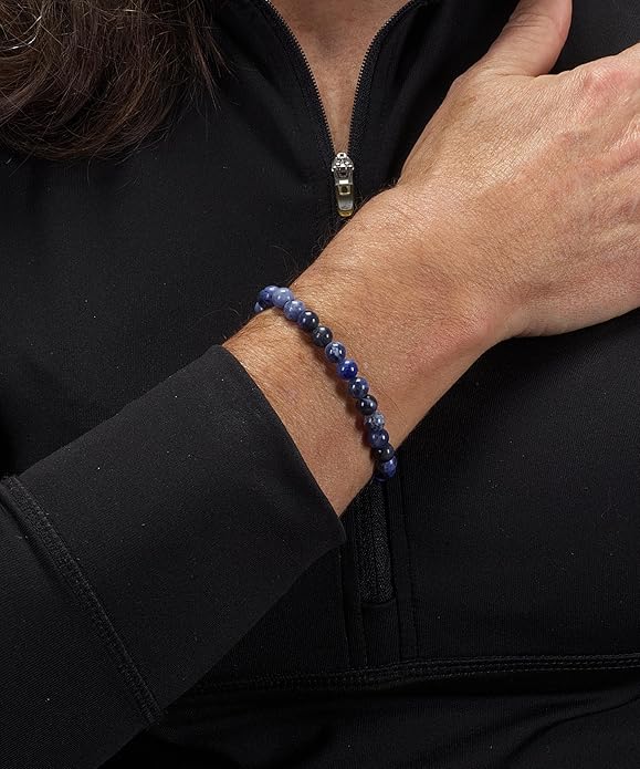 Cherry Tree Collection - Small, Medium, Large Sizes - Gemstone Beaded Bracelets For Women and Men - 6mm Round Beads