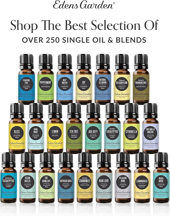 Edens Garden Cannabis Essential Oil- 100% Pure Premium Grade, Undiluted, Natural, Therapeutic, Aromatherapy, The Best for Diffuser, Skin, Candle, Humidifiers 10 ml (.33 fl oz)