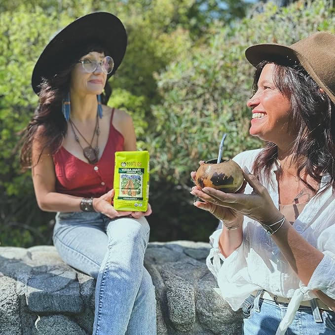 ECOTEAS Organic Yerba Mate Loose Leaf Tea – Natural Energy & Detox Herbal Tea – Coffee Alternative - Kosher, Non-GMO, Gluten-Free - Unsmoked Pure Leaf from Argentina, 1 lb (Pack of 1)