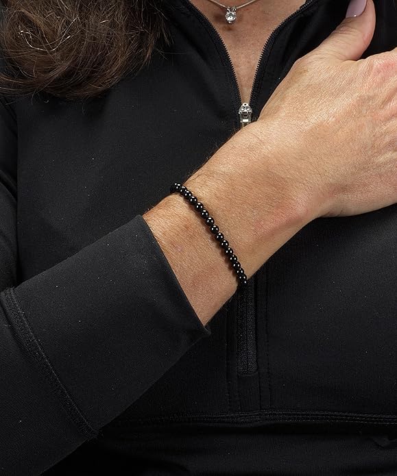 Cherry Tree Collection - Small, Medium, Large Sizes - Gemstone Beaded Bracelets For Women and Men - 4mm Round Beads